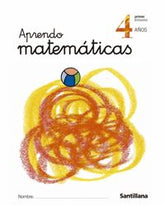APRENDO MATEMATICAS 4 AÑOS PACK NE 2003 SANMAT10EI | AA,VV | 9788429484632 (Santillana)